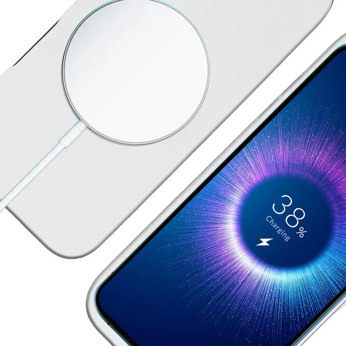 3mk Hardy MagSilicone Case for Apple iPhone 16 - White - *Kategoria tymczasowa<<<HurtelXML