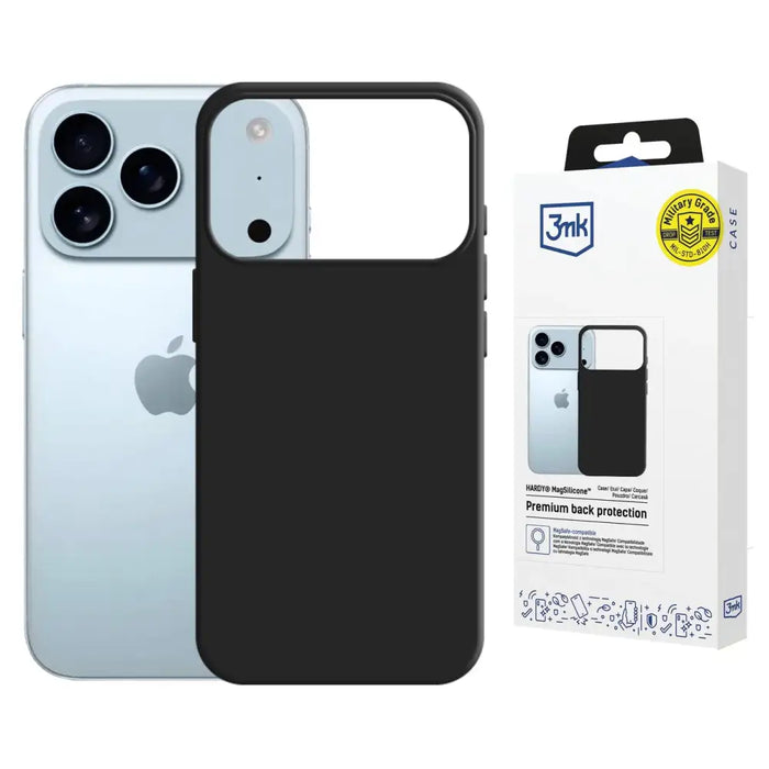 3mk Hardy MagSilicone Case for Apple iPhone 17 Pro - Gray - Cell phone cases and covers<<<HurtelXML