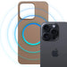 3mk Hardy MagSilicone Case for iPhone 15 Pro Max - Brown - *Kategoria tymczasowa<<<HurtelXML