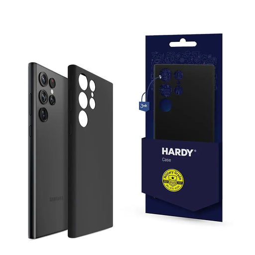 3mk Hardy MagSilicone Case for Samsung Galaxy S24 Ultra - Black - *Kategoria tymczasowa<<<HurtelXML