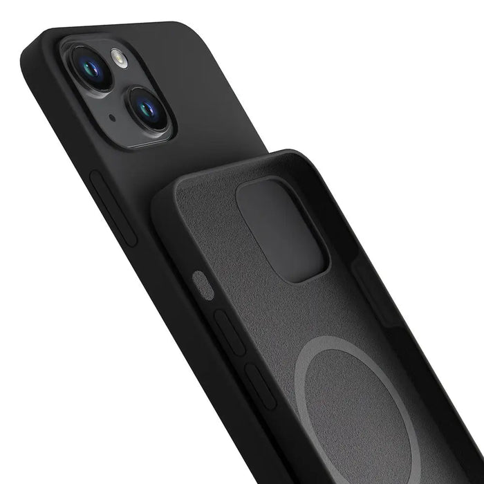 3mk Hardy Silicone MagCase for iPhone 14 Plus - Gray - *Kategoria tymczasowa<<<HurtelXML