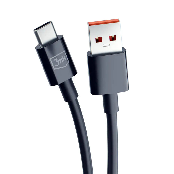 3mk Hyper Cable USB-A / USB-C 1.2m 5A - black - Cables and tapes<<<HurtelXML