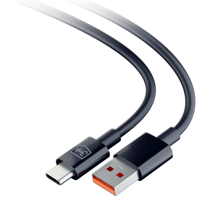 3mk Hyper Cable USB-A / USB-C 1.2m 5A - black - Cables and tapes<<<HurtelXML