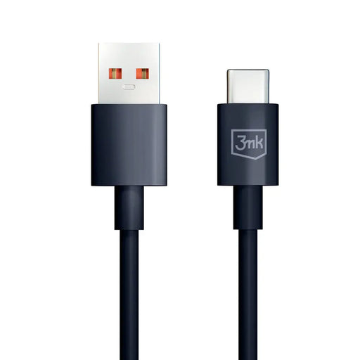 3mk Hyper Cable USB-A / USB-C 1.2m 5A - black - Cables and tapes<<<HurtelXML