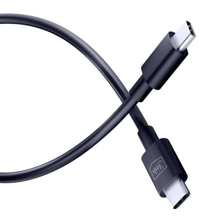 3mk Hyper Cable USB-C / USB-C 100W 1.2m - Black - *Kategoria tymczasowa<<<HurtelXML