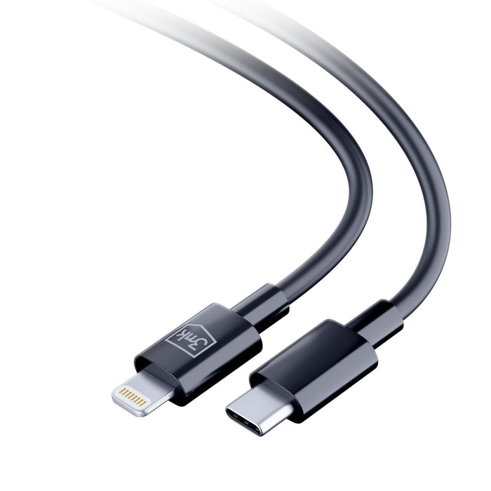 3mk Hyper Cable USB-C / Lightning 20W 1.2m - black - *Kategoria tymczasowa<<<HurtelXML