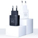 3mk Hyper Charger 20W USB-C USB-A wall charger - black - Cell phone USB charger<<<HurtelXML