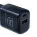 3mk Hyper Charger 20W USB-C USB-A wall charger - black - Cell phone USB charger<<<HurtelXML