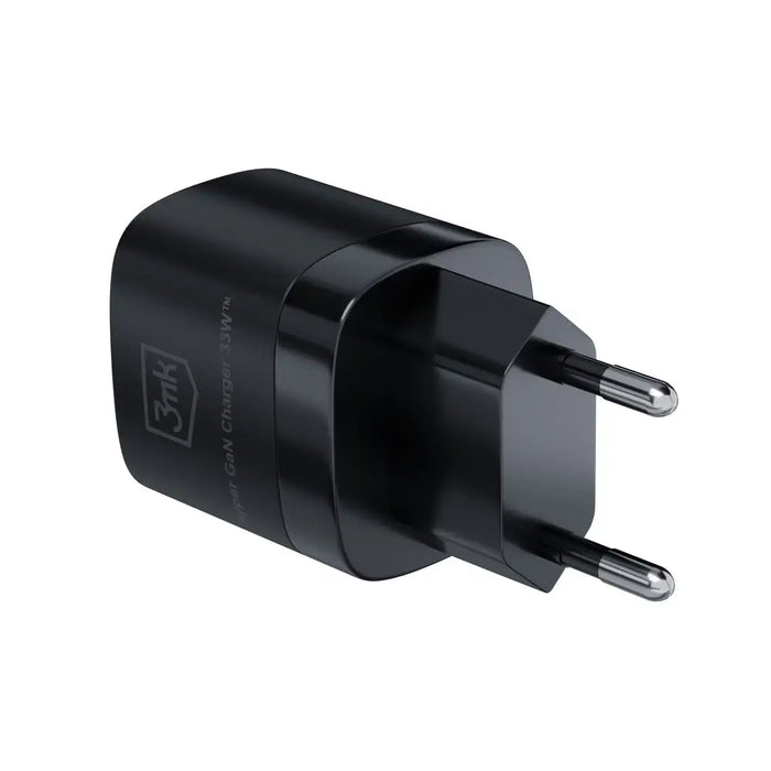 3mk Hyper Charger GaN 33W USB-C USB-A wall charger - black - *Kategoria tymczasowa<<<HurtelXML