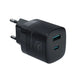 3mk Hyper Charger GaN 33W USB-C USB-A wall charger - black - *Kategoria tymczasowa<<<HurtelXML