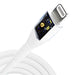 3mk Hyper USB-A Lightning cable 1.2m 5V/2.1A 12W - white - Cables and tapes<<<HurtelXML