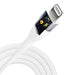 3MK HyperSilicone MFI USB-C / Lightning cable white 1m 20W 3A - Cell phone tempered glass<<<HurtelXML