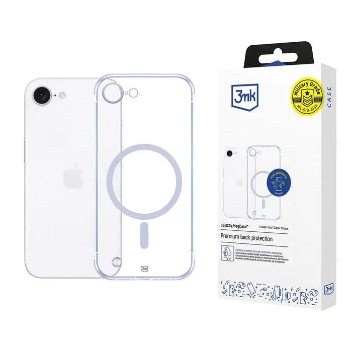 3mk Just20g MagCase for iPhone 16E - transparent - *Kategoria tymczasowa<<<HurtelXML