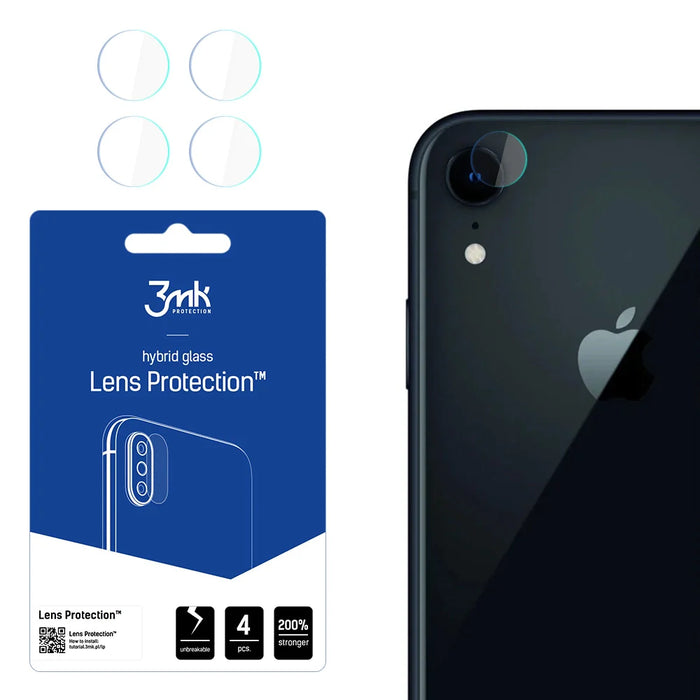 3mk Lens Protection™ hybrid camera glass for iPhone Xr - Cell phone tempered glass<<<HurtelXML