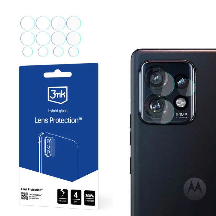 3mk Lens Protection™ hybrid camera glass for Motorola Edge 50 Pro - *Kategoria tymczasowa<<<HurtelXML