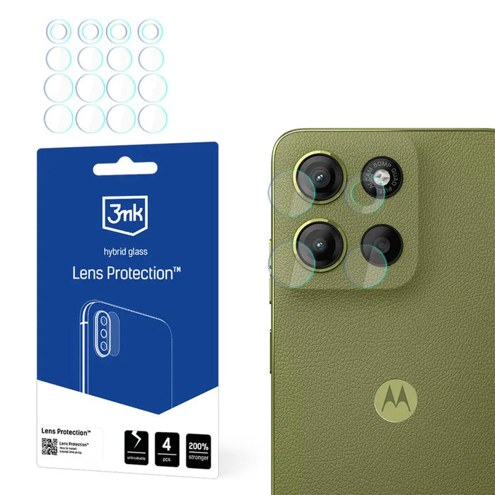 3mk Lens Protection Hybrid Camera Lens Glass for Motorola Moto G15 / G15 Power - *Kategoria tymczasowa<<<HurtelXML