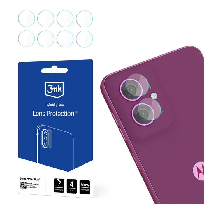 3mk Lens Protection Hybrid Camera Glass for Motorola Moto G55 5G - *Kategoria tymczasowa<<<HurtelXML