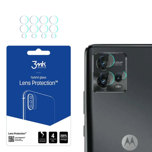 3mk Lens Protection™ hybrid camera glass for Motorola Moto G72 - *Kategoria tymczasowa<<<HurtelXML