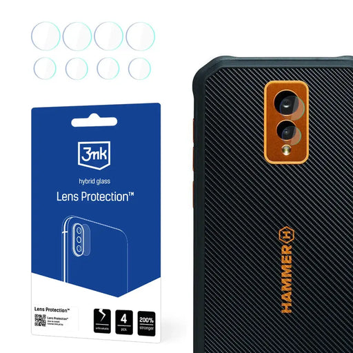 3mk Lens Protection™ Hybrid Camera Glass for MyPhone Hammer Energy X - Cell phone tempered glass<<<HurtelXML