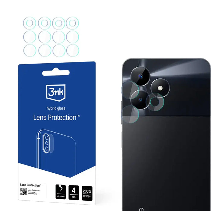 3mk Lens Protection™ hybrid camera glass for Realme C53 - Cell phone tempered glass<<<HurtelXML