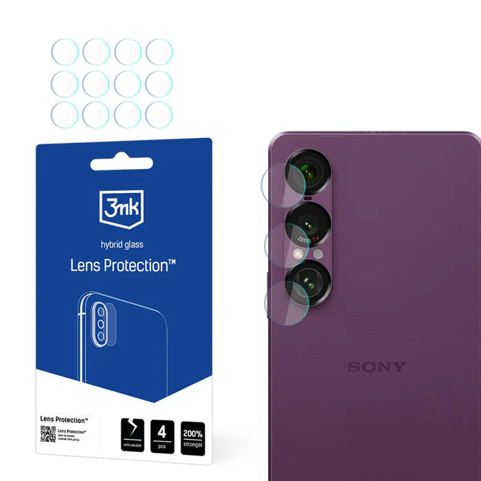 3mk Lens Protection Hybrid Glass for Camera Lens on Sony Xperia 1 VII - *Kategoria tymczasowa<<<HurtelXML