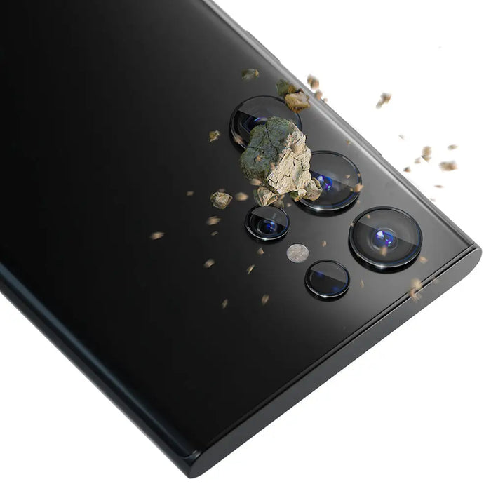 3mk Lens Protection Pro Camera Cover for Samsung Galaxy S23 Ultra - Black - *Kategoria tymczasowa<<<HurtelXML