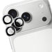3mk Lens Protection Pro Camera Lens Glass for Apple iPhone 17 Pro /17 Pro Max - Silver - *Kategoria
