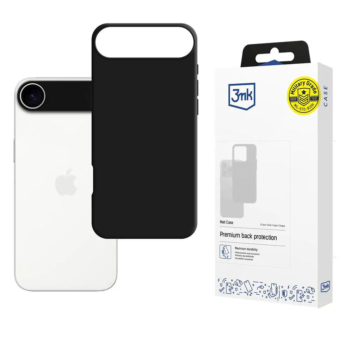 3mk Matt Case for Apple iPhone 17 Air - Black - *Kategoria tymczasowa<<<HurtelXML