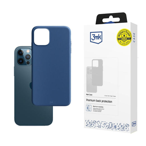 3mk Matt Case for iPhone 12 / iPhone 12 Pro - Blue - *Kategoria tymczasowa<<<HurtelXML