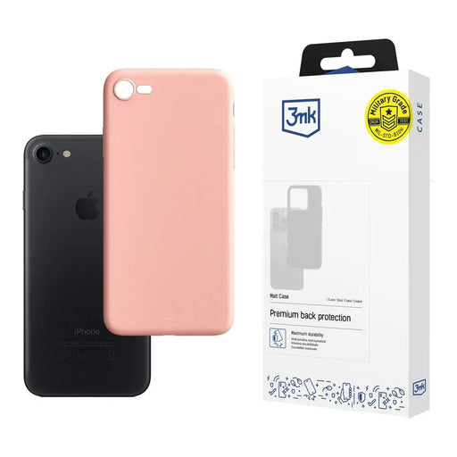 3mk Matt Case for iPhone 7 / 8 / SE 2020 / SE 2022 - pink - *Kategoria tymczasowa<<<HurtelXML