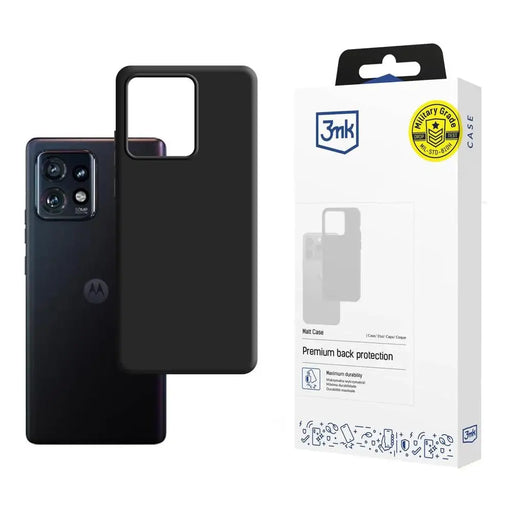 3mk Matt Case for Motorola Edge 40 Pro 5G - black - Cell phone cases and covers<<<HurtelXML