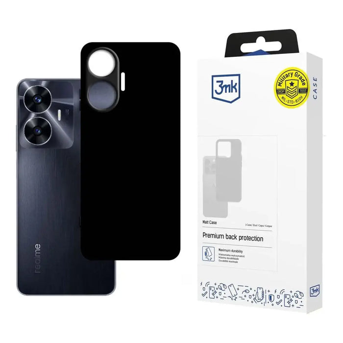 3mk Matt Case for Realme C55 - Black - Cell phone cases and covers<<<HurtelXML
