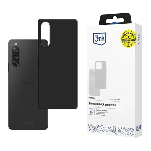 3mk Matt Case for Sony Xperia 10 V - Black - Cell phone cases and covers<<<HurtelXML