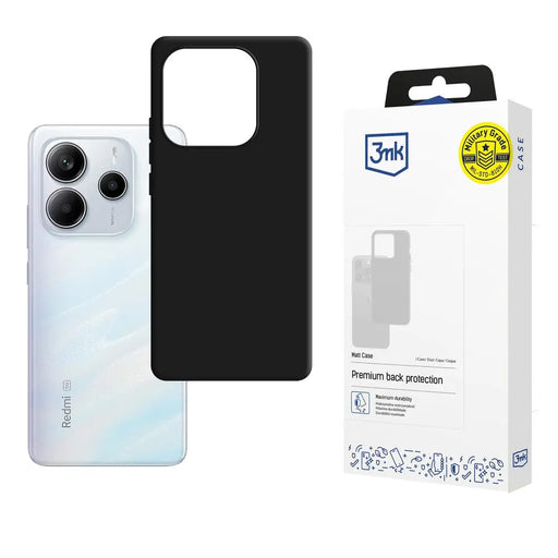 3mk Matt Case for Xiaomi Redmi Note 14 5G - black - *Kategoria tymczasowa<<<HurtelXML