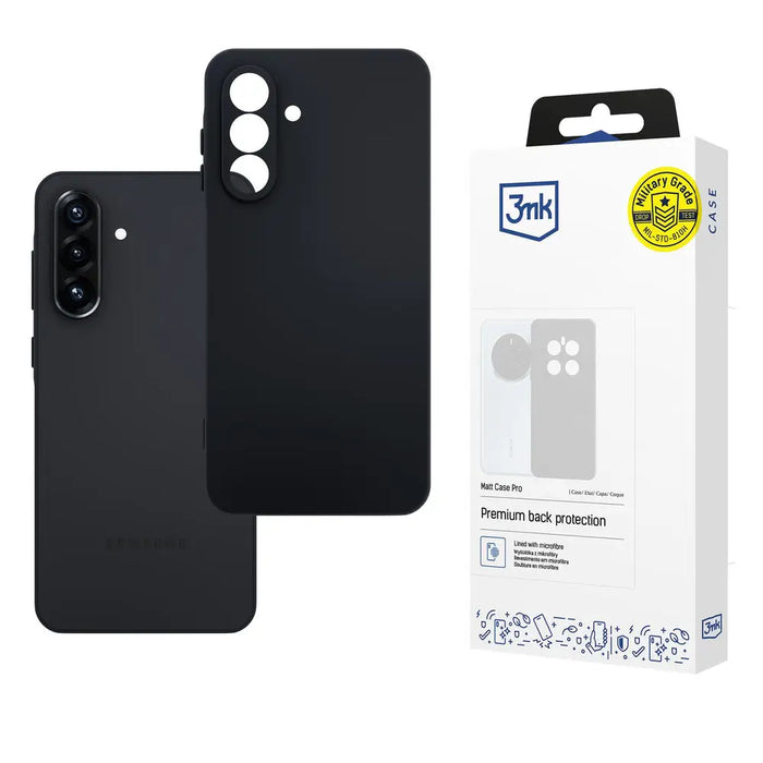 3mk Matt Case Pro for Samsung Galaxy A26 5G - Matte Black - *Kategoria tymczasowa<<<HurtelXML