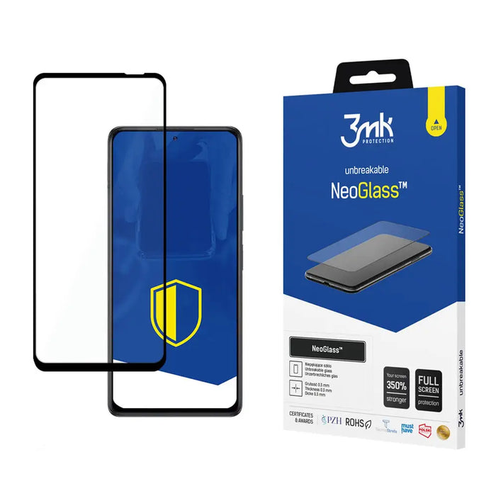 3mk NeoGlass™ composite glass on Xiaomi Redmi Note 10 Pro - Cell phone tempered glass<<<HurtelXML