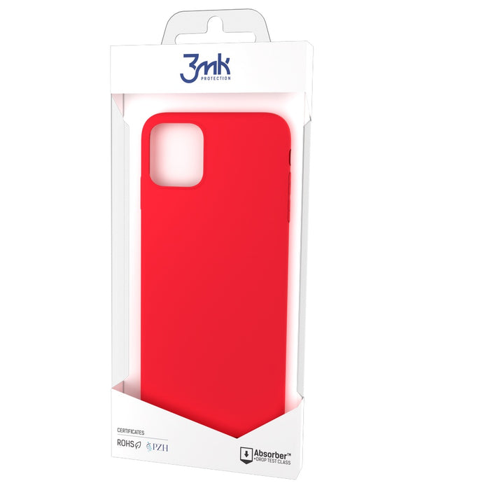 Case for iPhone 14 Pro Max series 3mk Matt Case - red