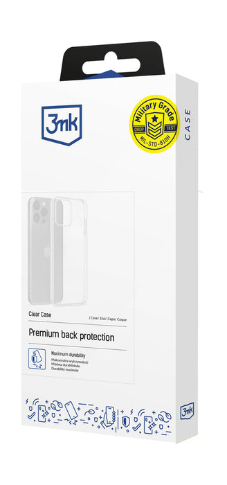 3mk Clear Case for iPhone Xs Max - transparent