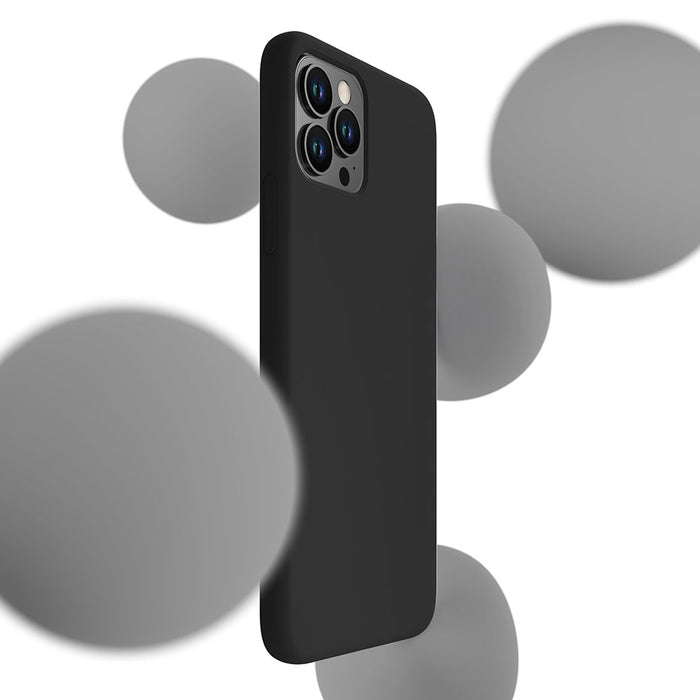 3mk Silicone Case for iPhone 11 Pro Max - black