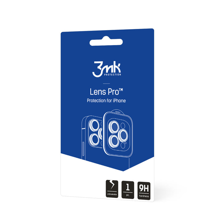 3mk Lens Protection Pro camera cover for iPhone 14 - blue