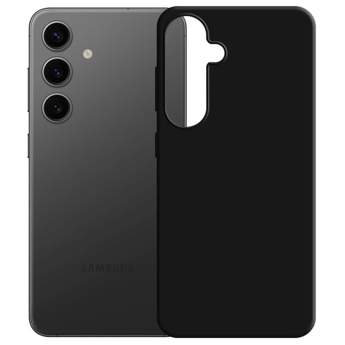 3mk Silicone Case for Samsung Galaxy S24 - black