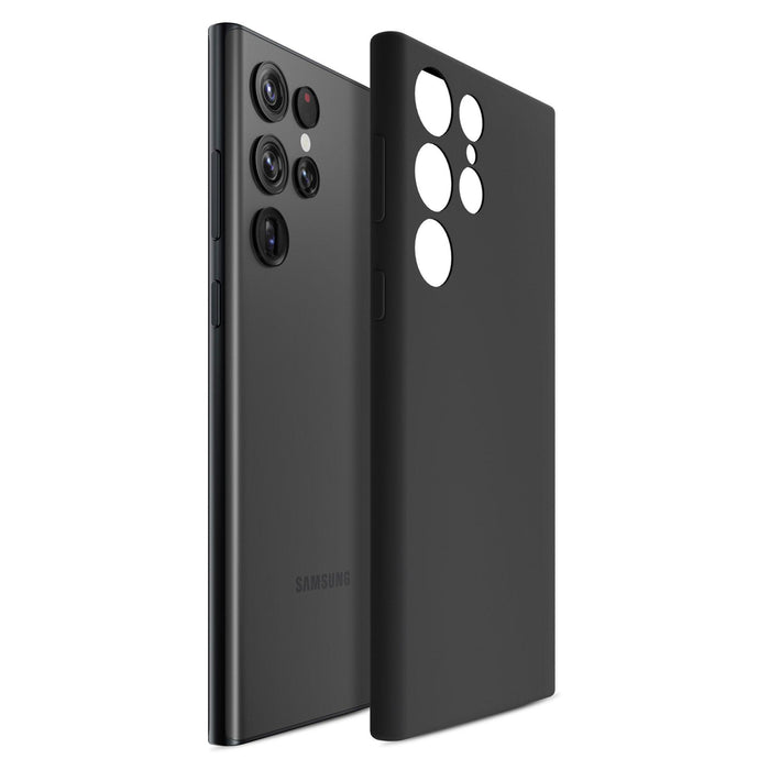 3mk Silicone Case for Samsung Galaxy S24 Ultra - black