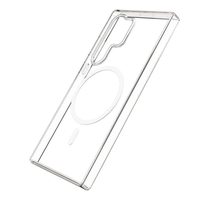 3mk MagCase case with magnetic module for Samsung Galaxy S24 Ultra - transparent
