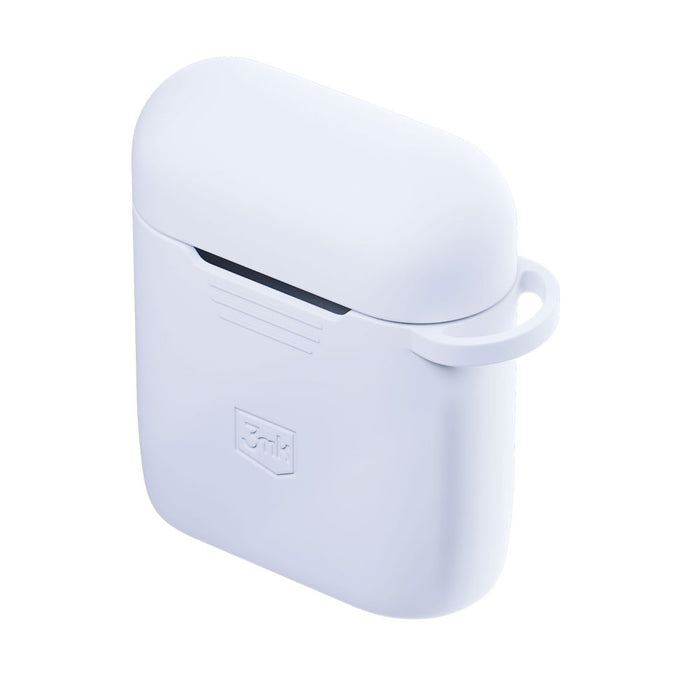 3mk Silicon AirPods Case for AirPods 2 - white