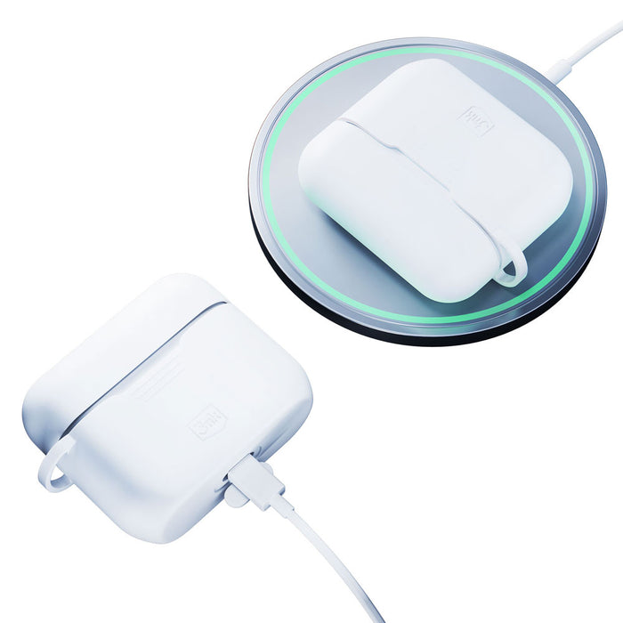3mk Silicon AirPods Case for AirPods Pro / AirPods Pro 2 - white