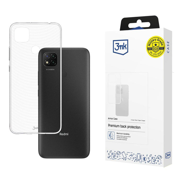 3mk Armor Case for Xiaomi Redmi 9C - transparent