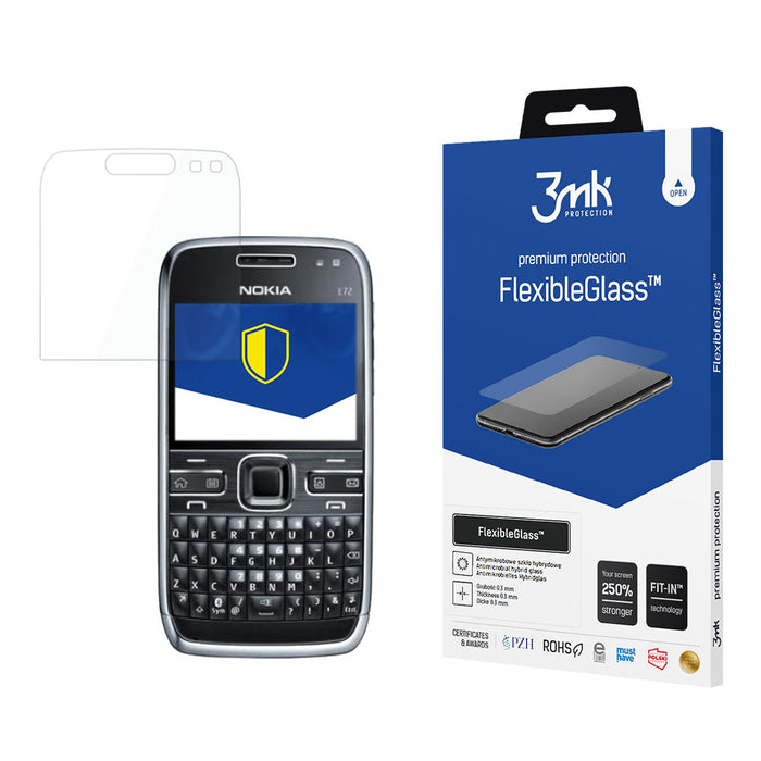 Hybrid glass 3mk FlexibleGlass™ for Nokia E72