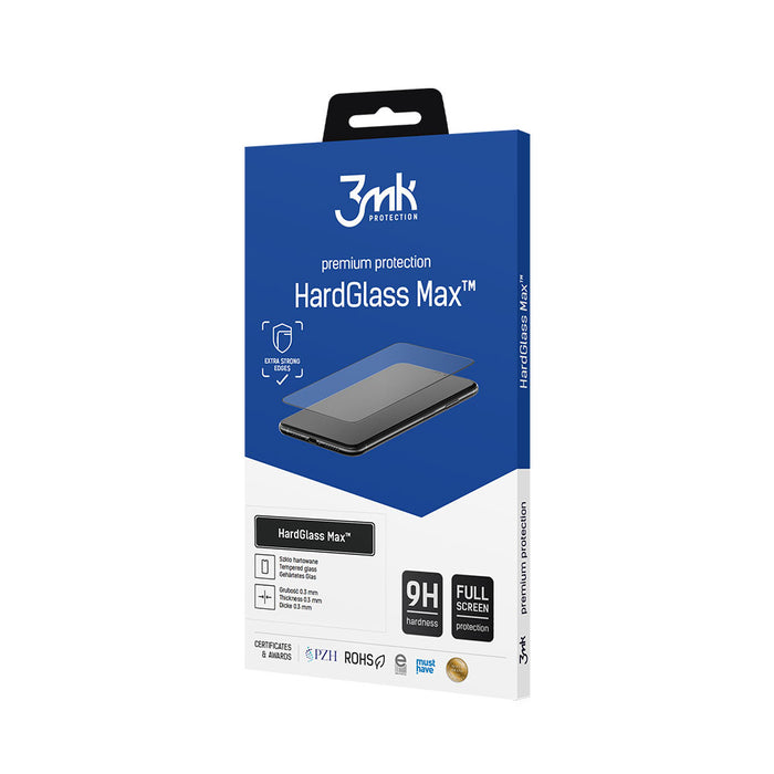3mk HardGlass Max Black Tempered Glass for Xiaomi 12 Pro / 13 Pro