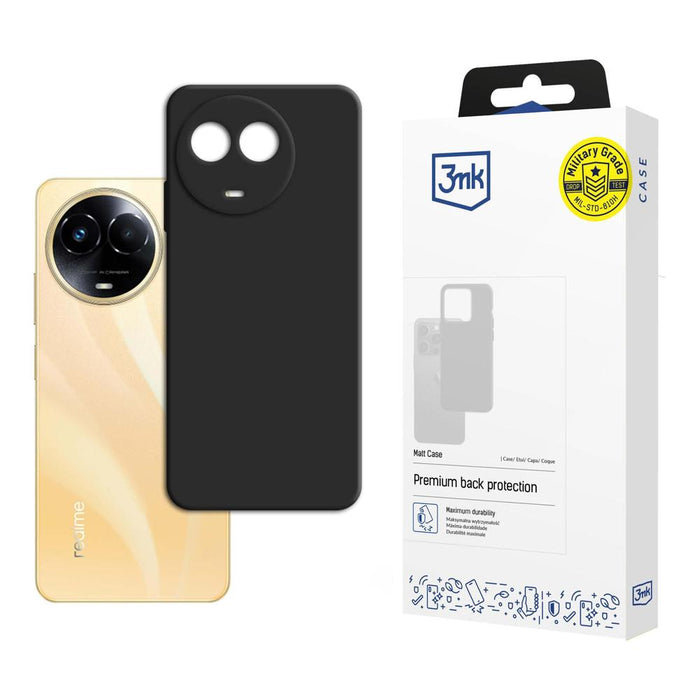 3mk Matt Case for Realme 11 5G - Black