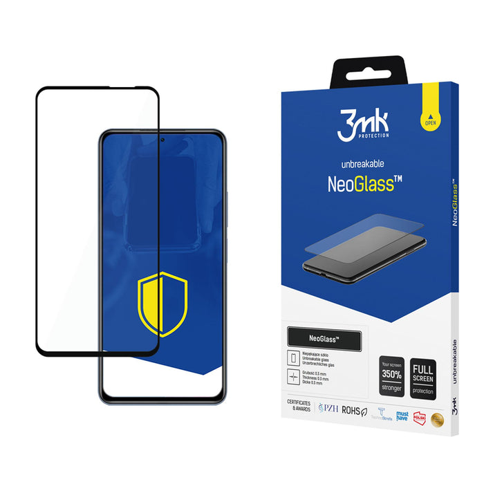 3mk NeoGlass Black Composite Glass for Xiaomi Redmi K40 Pro 5G